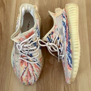 adidas Athletic Shoes in Cream, Coral and Blue